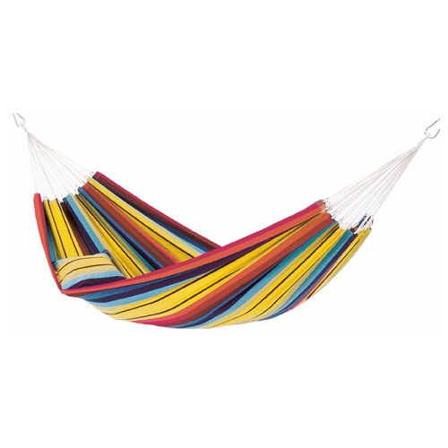 Amazonas AZ-101816 Hamac Barbados charge 160 kg 230 x 150 cm (Arc-en-ciel)
