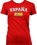 Espana Flag International Soccer Juniors T-shirt, Spain Soccer Juniors T-shirt