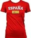 Espana Flag International Soccer Juniors T-shirt, Spain Soccer Juniors T-shirt