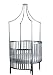 Little Miss Liberty 79-01+-SSL Crystal Round Crib Finish: Sterling Silver Leaf