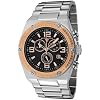 Swiss Legend Mens Throttle Chronograph Black Dial Stainless Steel