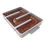 Baker's Edge Nonstick Edge Brownie Pan