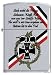 Zippo Feuerzeug Deutsches Flaggenlied 1914
