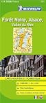 Carte ZOOM Foret Noire, Alsace, Valle...