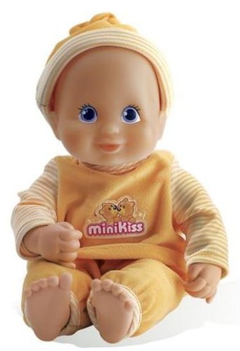 Smoby 196605 minikiss Gute-Nacht-Puppe