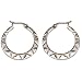 Jewelry Earring in Sterling Silver Indian Style 1 inches (ers267)