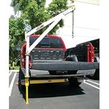 4' Crane 700 Lb. Cap. Manual Hoist, 15' Strap, 2 Receiver Kit & Mount Plate