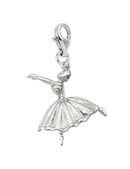Rembrandt Charms Ballet Dancer Charm with Lobster Clasp