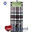 Tartan Gekämmter Wolle Schal in Thomson Grey