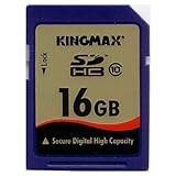 KINGMAX 16 GB HIGH SPEED - SDHC Class 10 High Performance memory card (KM16 ....