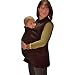 Peekaru Original Fleece Baby Carrier Cover Medium - Black