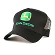 John Deere Trucker Hat Black