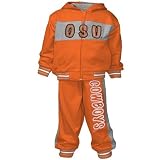 Oklahoma State Cowboys Orange Toddler Triumph Full Zip Hoody and Sweatpant Set