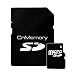 Electronics : CN Memory SD Micro 512MB - 5 Year Warranty, With SD Card Converter Adapter