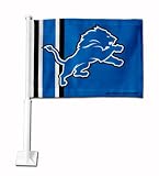 Detroit Lions Car Flag