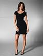 Iisli Swarovski Tee Dress in Black Blue