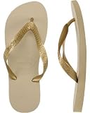 HAVAIANAS Top Metallic Gold Sandal