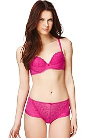 Limited Collection Floral Embroidered Push-Up A-DD Bra