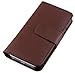 iPhone 5, 5s & itouch 5G PU Leather wallet case (Brown)