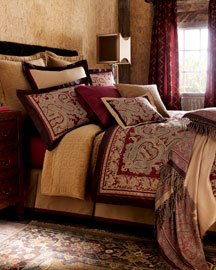 Charisma Orlando Ruby Bed Linens Orlando Ruby King Duvet Cover