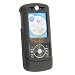Clip-on Rubber Coated Case w/ Belt Clip for Motorola RIZR Z3, Black