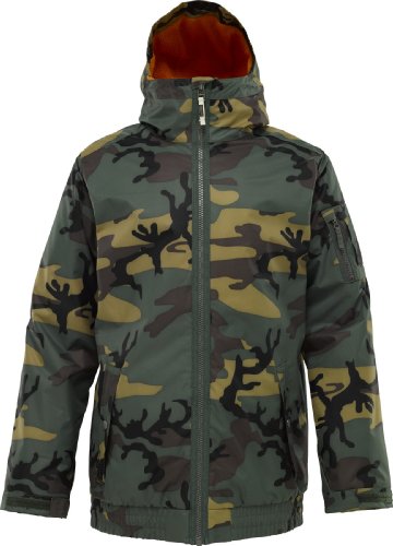 Burton Herren Snowboardjacke GROUCHO, sherwood camo, Gr. S, 253715 Preisvergleich