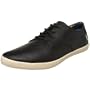 Fred Perry Men's Foxx Leather Lace-Up,Black,6 UK (7 M US)