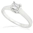 1/3carat Princess-cut Diamond Engagement Ring&nbsp;in 14kt White Gold (G-H/I1-I2)