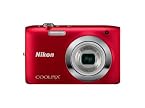 Nikon Coolpix S2600 (Red) With 4 GB Card + Pouch