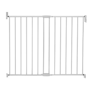 Munchkin Extending Metal Gate, White