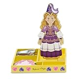 Melissa & Doug Deluxe 24-Piece Princess Elise Magnetic Dress-Up Set