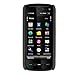 Nokia XpressMusic 5800 Cell Phone Black Rubber Feel Protective Case Faceplate Cover + Free LiveMyLife Wristband