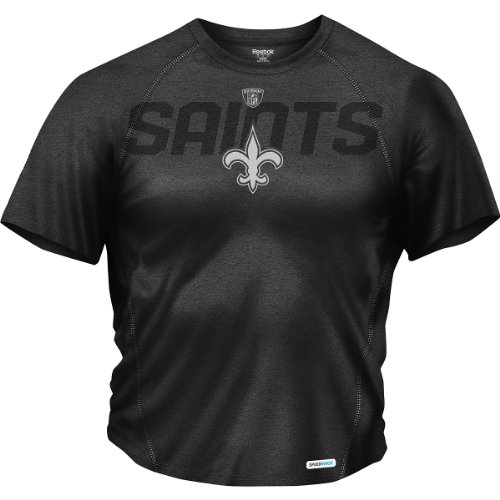 Reebok New Orleans Saints Sideline Audible Heathered Speedwick XX Large