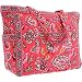 Vera Bradley Get Carried Away Tote in Call Me Coral