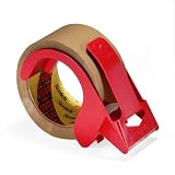Scotch® Packaging Tape, Premium Heavy Duty 3750-RD Tan, 1.88 Inches x 54.6 Yards, 4-Pack
