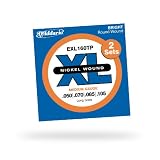 D'Addario EXL160TP Medium Gauge Nickel Wound Bass Strings XL 50-105 Long-Scale, 2 Sets