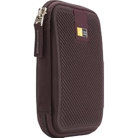 CASE LOGIC EHDC-101P Portable Hard Drive Case - wine