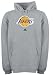 Los Angeles Lakers Grey adidas Full Primary Logo Hooded Sweatshirt