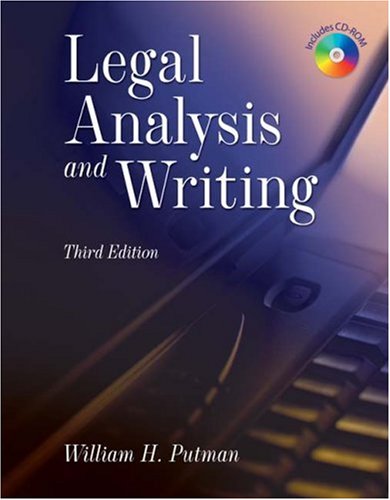 Legal Analysis and Writing for Paralegals