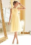 Beaded Trim Short Dress