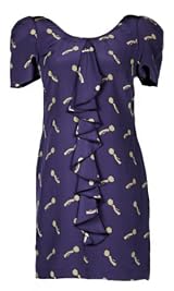 Kelly Padded Shoulder Shift Dress