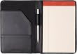 Aero Black Genuine Leather Small Padfolio 6x8.5"