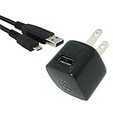 Blackberry USB AC Charger Adapter Power Plug with Micro USB Cable for Black ....