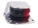 Shoreline Marine Bi-Color Zamac Bow Light (Red/Green)