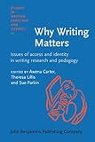Why writing matters : issues of access and identity in writing research and pedagogy