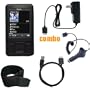 6 Piece Value Combo Accessory Bundle Kit: Black Silicone Skin Case Cover + Ca...