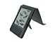 rooCase (Grey Graphite) Leather Case Cover with Stand for Amazon Kindle Wireless Reading Device with 6" Display 3G + Wi-Fi (3rd Generation and Latest Generation)