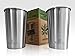 NEW Bigger 20oz Stainless Steel Cups (2 Pack) The Imperial Pint Cup By Greens Steel