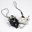 [Happy Cat-1] - Cell Phone Charm Strap / Camera Charm Strap / Handbags Charms