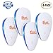 2019 Newest Pest Control Ultrasonic Repellent Electronic Repeller Indoor Plug in Mosquito Control for Bugs and Insects Mice Ant Mosquito Spider Rodent Roach, Child and Pets Safe Control (4 Packs)